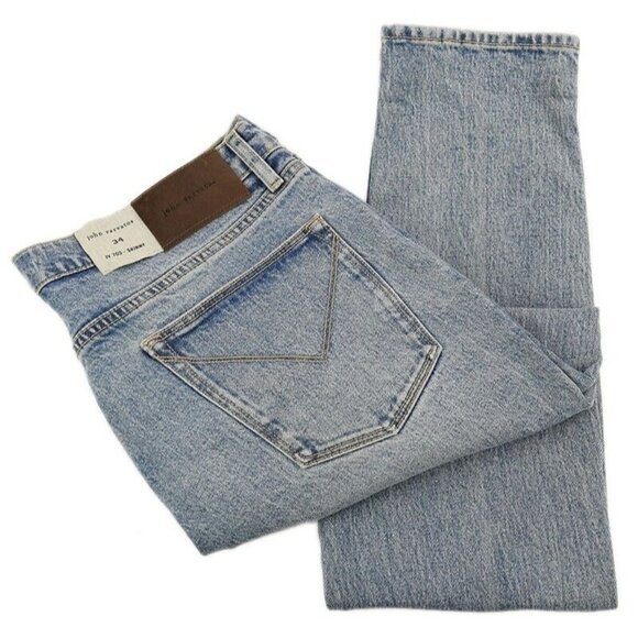 JOHN VARVATOS Old Blue BRIAR JV703 Skinny Fit 5 Pocket Jeans 34 NWT